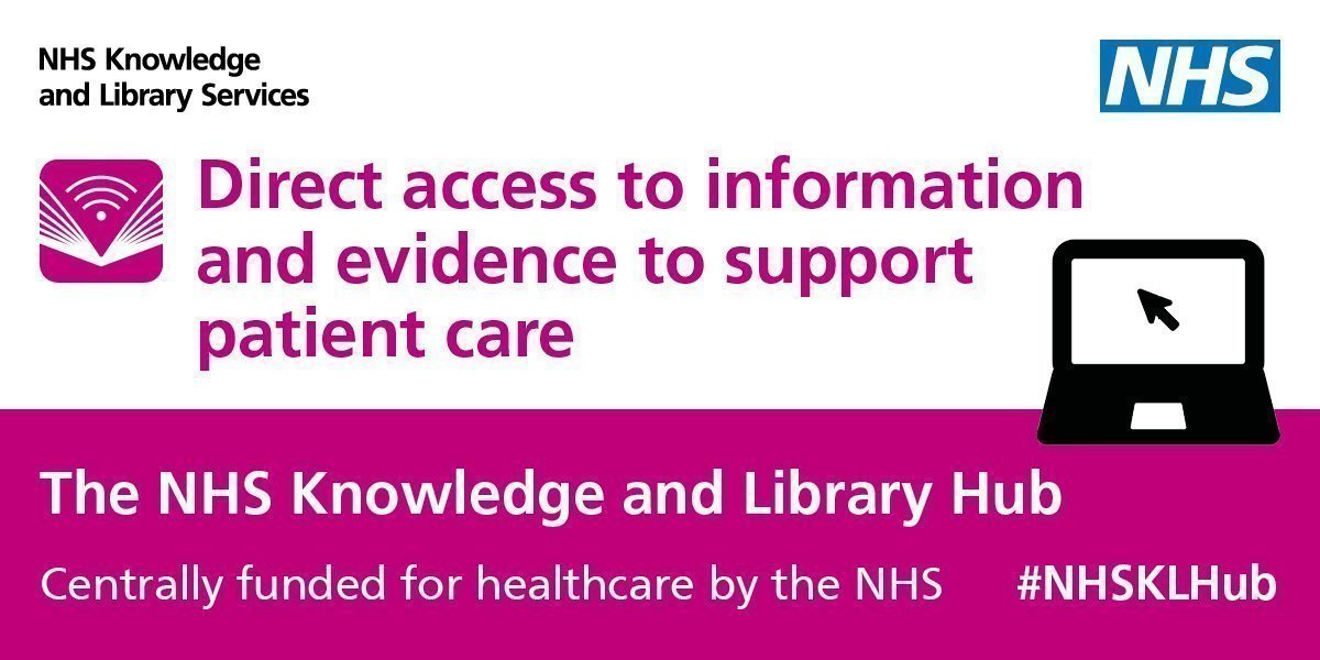 Are you looking for high quality, relevant and up-to-date information to support patient care?

#NHSKLHub is the place to go!

For quick access visit: library.nhs.uk/ysft