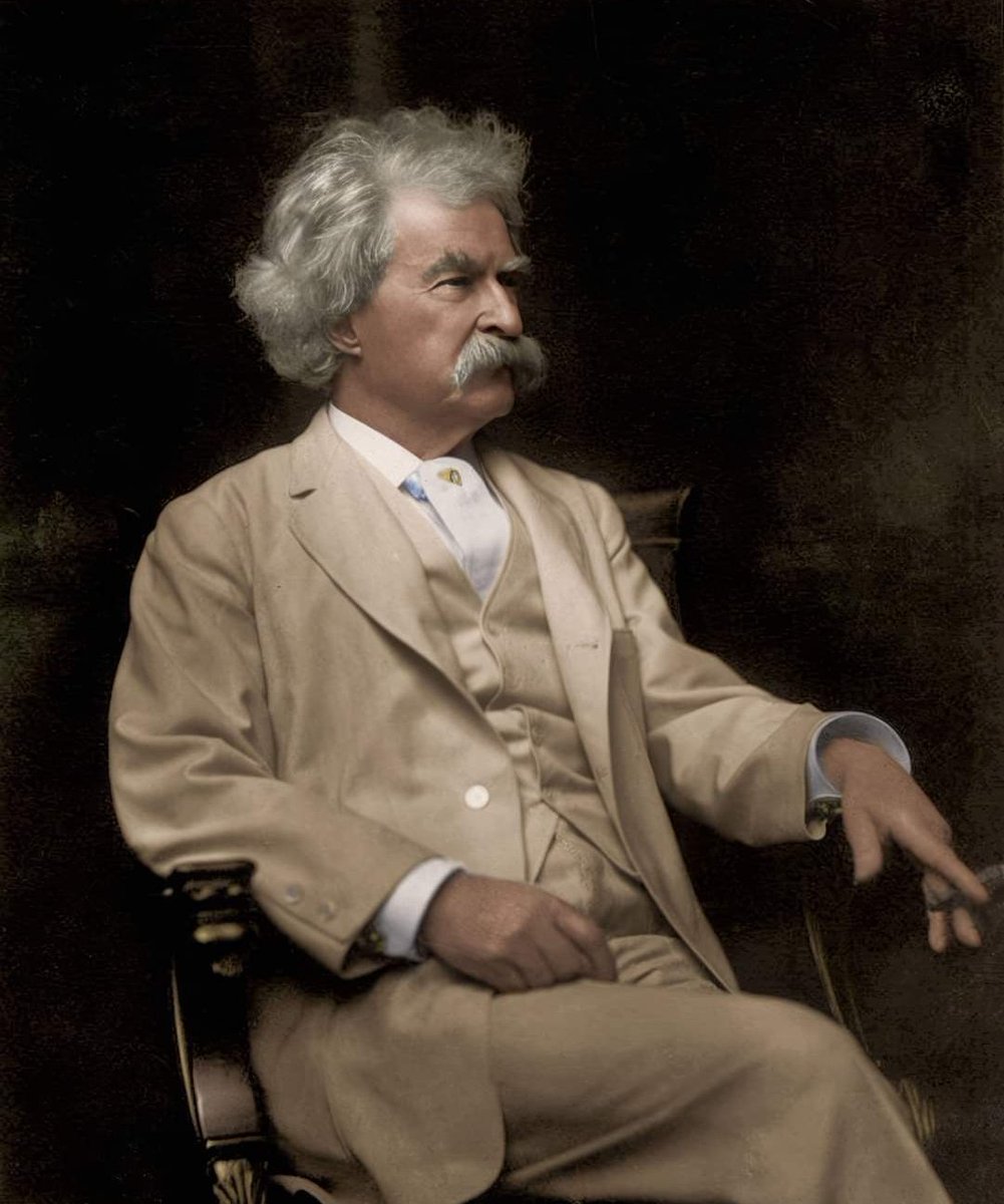 inpursuitoflit's tweet photo. "When you catch an adjective, kill it. No, I don’t mean utterly, but kill most of them—then the rest will be valuable." _Mark Twain

#amwriting
#WritingCommunity https://t.co/nkS7mjrwkX