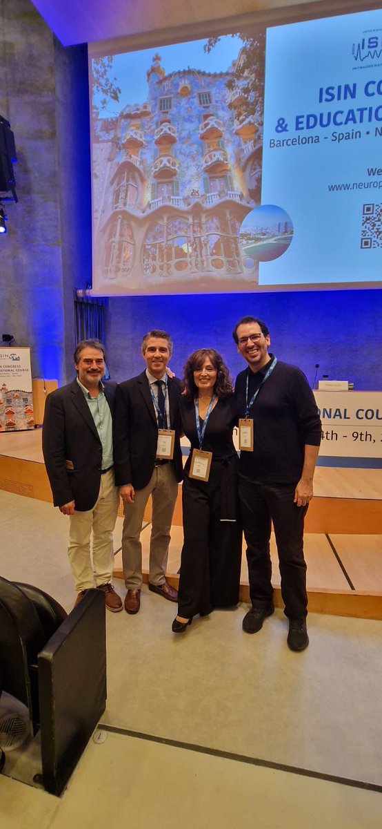 Bellvitge lidera l’organització del congrés mundial de neurofisiologia intraoperatòria a Barcelona 👌

La directora de la Unitat de Neurofisiologia Intraoperatòria de l’#hbellvitge i presidenta de <a href="/ISINeurophys/">ISIN</a>, la Dra. Fernández Conejero, ha presidit i liderat amb èxit