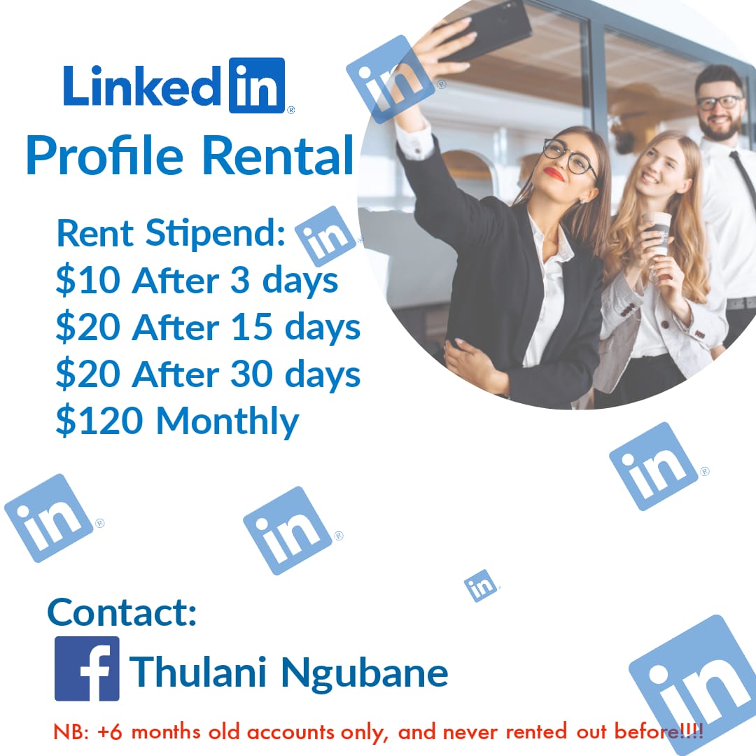 BuangRSA's tweet photo. @NoContextHumans LinkedIn Profile Rental https://t.co/mIB0BAUygn