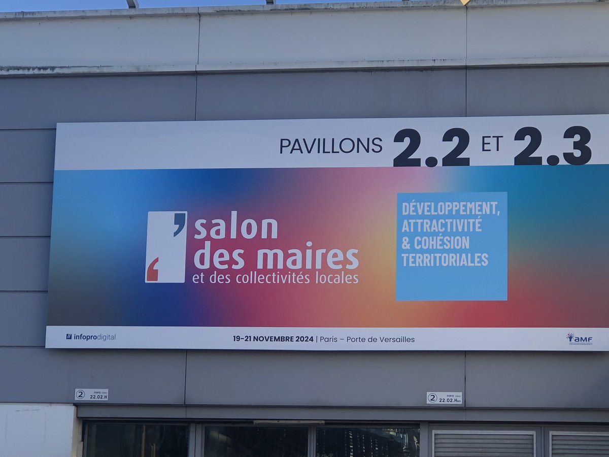 Salon des maires ! Nous y arrivons <a href="/marguerite_serv/">Marguerite Services</a>
