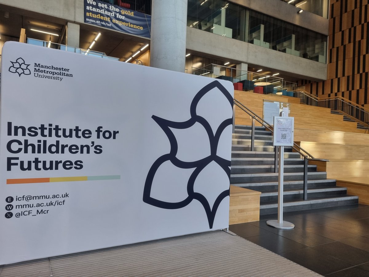 Institute for Children's Futures (@icf_mcr) on Twitter photo We’re about to start our first ever conference at <a href="/ManMetUni/">Manchester Metropolitan Uni</a>!
This event brings our growing community of members together with policymakers and practitioners to explore major research themes regarding #ChildrensFutures.
Watch this space for updates. We’re about to start our first ever conference at <a href="/ManMetUni/">Manchester Metropolitan Uni</a>!
This event brings our growing community of members together with policymakers and practitioners to explore major research themes regarding #ChildrensFutures.
Watch this space for updates.