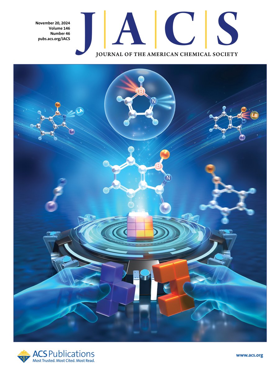 Thrilled to have our 2-azaborole chemistry featured on the cover. Thanks <a href="/J_A_C_S/">J. Am. Chem. Soc.</a> ! pubs.acs.org/doi/10.1021/ja…