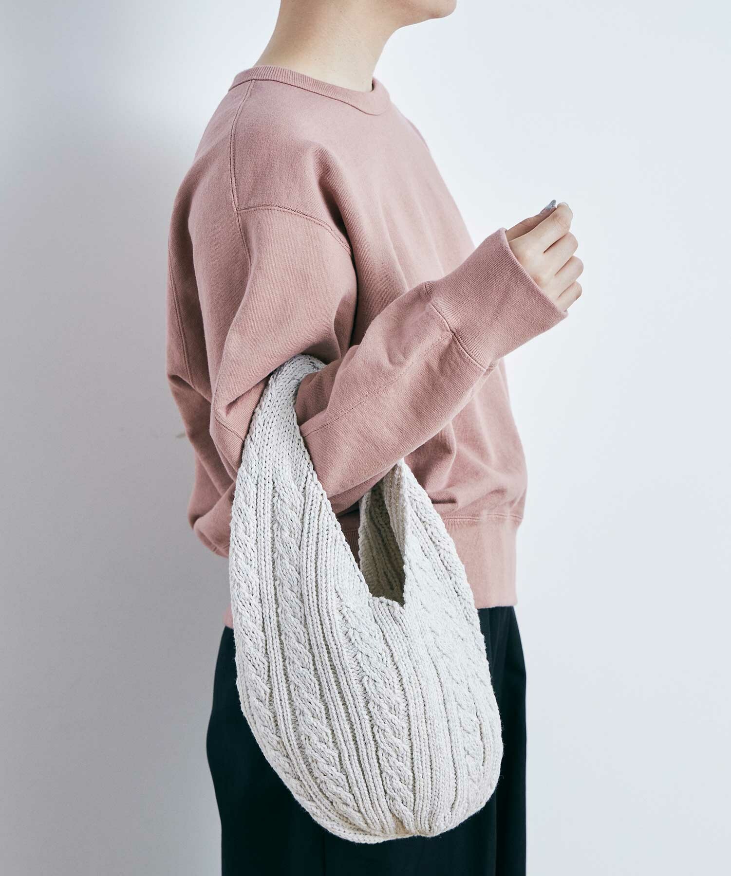 buoybuoy ブイ CABLE KNIT バラクラバ
