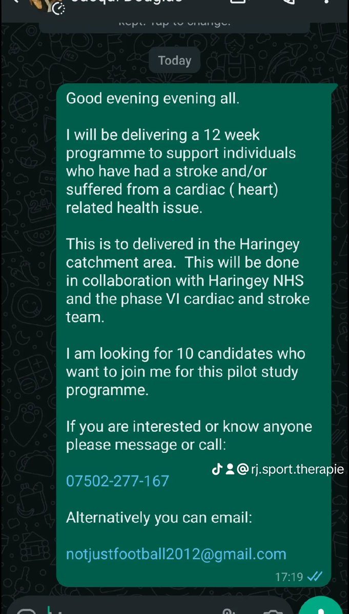 Please call 07502-277-167 or email notjustfootball2012@gmail.com if you're interested.