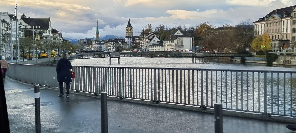 Zurich today Morning ..Amazing weather and view