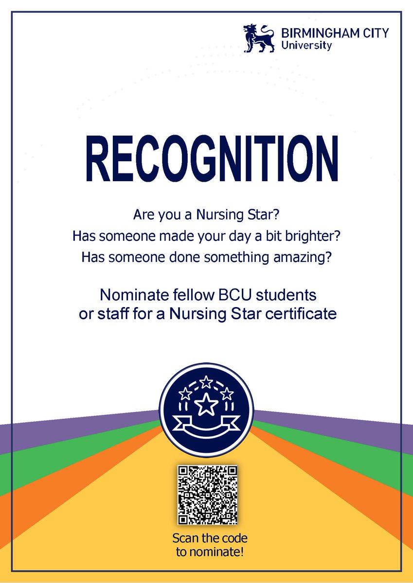 BCU_CYPnursing (@bcu_cypnursing) on Twitter photo An incredible 64 Stars went out this month! Were you one of them?
This runs every month, nominate to share why someone deserves the award- you can to practice, staff member, fellow students!
<a href="/BCUHELS/">BCU HELS</a> <a href="/BCUSU/">BCU Students' Union</a> <a href="/BCUAdultNursing/">BCU Adult Nursing</a> <a href="/BCUMHNTeam/">BCU MH Nursing team</a> An incredible 64 Stars went out this month! Were you one of them?
This runs every month, nominate to share why someone deserves the award- you can to practice, staff member, fellow students!
<a href="/BCUHELS/">BCU HELS</a> <a href="/BCUSU/">BCU Students' Union</a> <a href="/BCUAdultNursing/">BCU Adult Nursing</a> <a href="/BCUMHNTeam/">BCU MH Nursing team</a>
