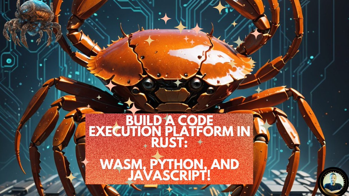 easydev4all's tweet image. Build a Code Execution Platform in Rust: WASM, Python, and JavaScript! youtu.be/fddsiQBIdvw?si… via @YouTube
#Rust #pythonlearning #Python #wasm #webassembly #softwaredevelopers #SoftwareEngineer #platformer