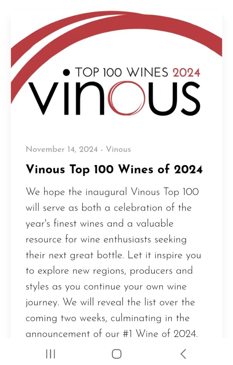 AnneInVino's tweet photo. 📢 The @vinousmedia Top #100 Wines of 2024 are here!!!
Thrilled to share the top wines from #austria🇦🇹 #germany🇩🇪 and #Alsace that made this inaugural line-up!! #ZumWohl #Prost #S'Gilt #Santé 🎉🎉🎉🎉🎉 placed at #36 #46 #51 #56 #63 #70 #76 #77 #84
https://t.co/FtC6xLmo0z https://t.co/G3v4FNAteT