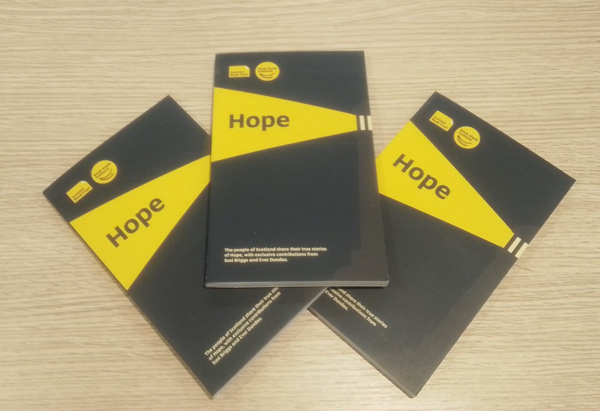 Happy <a href="/BookWeekScot/">Book Week Scotland</a> to all 📚 As part of the celebrations we have some copies of 'Hope' to give away to staff and pupils (15yrs +) <a href="/montrose_acad/">Montrose Academy</a> Hurry to the School library while stocks last! #ReadingSchools <a href="/scottishbktrust/">Scottish Book Trust</a> @MontroseEnglish