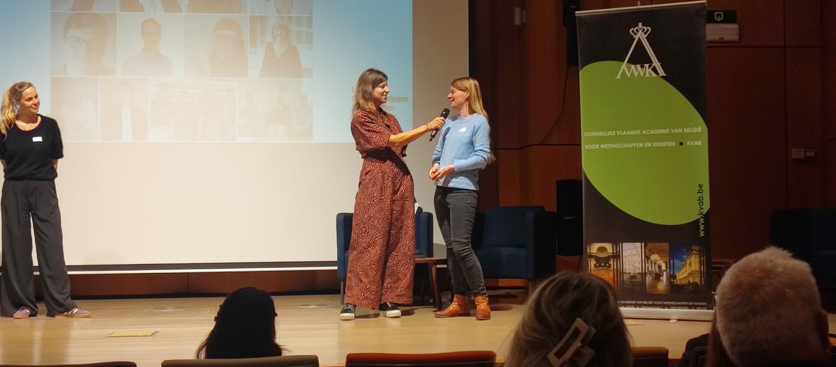Ellen Roels (@roelsellen) on Twitter photo Yesterday was the award ceremony of the <a href="/_KVAB/">KVAB</a> Science Communication Awards 2024. I was honoured to accept the award in the name of my <a href="/brubotics/">BruBotics VUB</a> colleagues <a href="/BramVDBorght/">Bram Vanderborght</a>, Gabriel, Hendrik, Niklas, and myself. Thanks to <a href="/VUBrussel/">VUB</a> and <a href="/VUBEngineering/">VUB Faculty of Engineering</a> for the support! Yesterday was the award ceremony of the <a href="/_KVAB/">KVAB</a> Science Communication Awards 2024. I was honoured to accept the award in the name of my <a href="/brubotics/">BruBotics VUB</a> colleagues <a href="/BramVDBorght/">Bram Vanderborght</a>, Gabriel, Hendrik, Niklas, and myself. Thanks to <a href="/VUBrussel/">VUB</a> and <a href="/VUBEngineering/">VUB Faculty of Engineering</a> for the support!