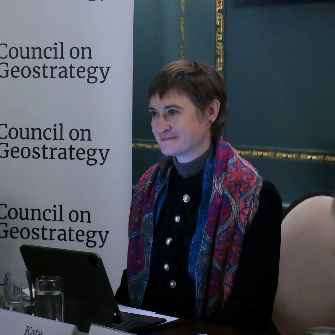 ConGeostrategy's tweet image. Yesterday we hosted a #WhitehallBriefing at @TheInandOutClub 

We were delighted to be joined by Kate White CMG, Strategy Director, @FCDOGovUK, to discuss the FCDO’s priorities in the context of global trends creating a volatile, uncertain, complex and ambiguous world 🌍

 #VUCA