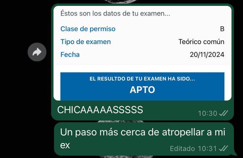 nadie:

yo dando noticias buenas a mis amigas: