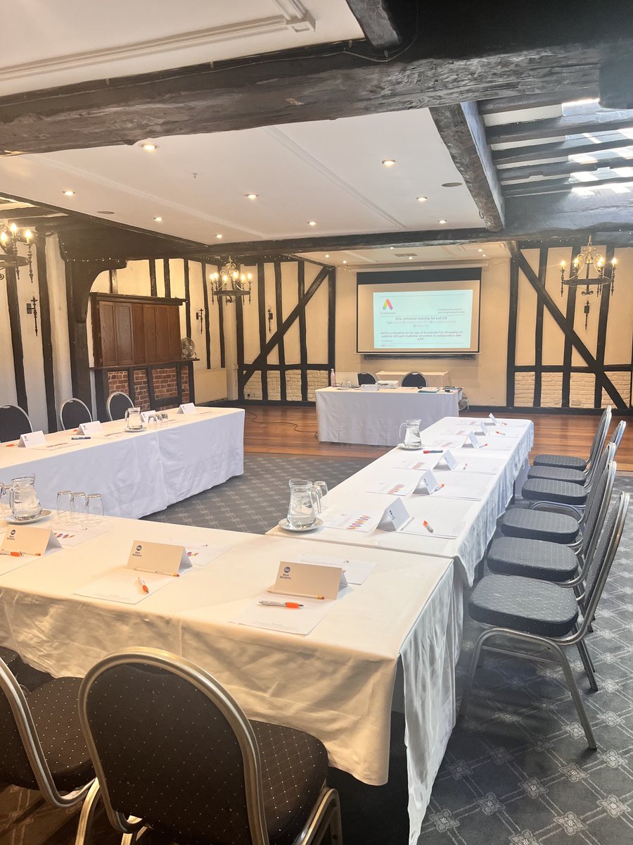 Ready to start a further refresher study day for our LoCUS fan strapping service evaluation!! Have some help coming this afternoon for our practical sessions with ⁦<a href="/AlisonHopkins01/">Alison Hopkins</a>⁩ and our new Associate Director of Wound Care Kate Williams 👍🏻⁦<a href="/AccelerateCIC/">Accelerate</a>⁩ ⁦