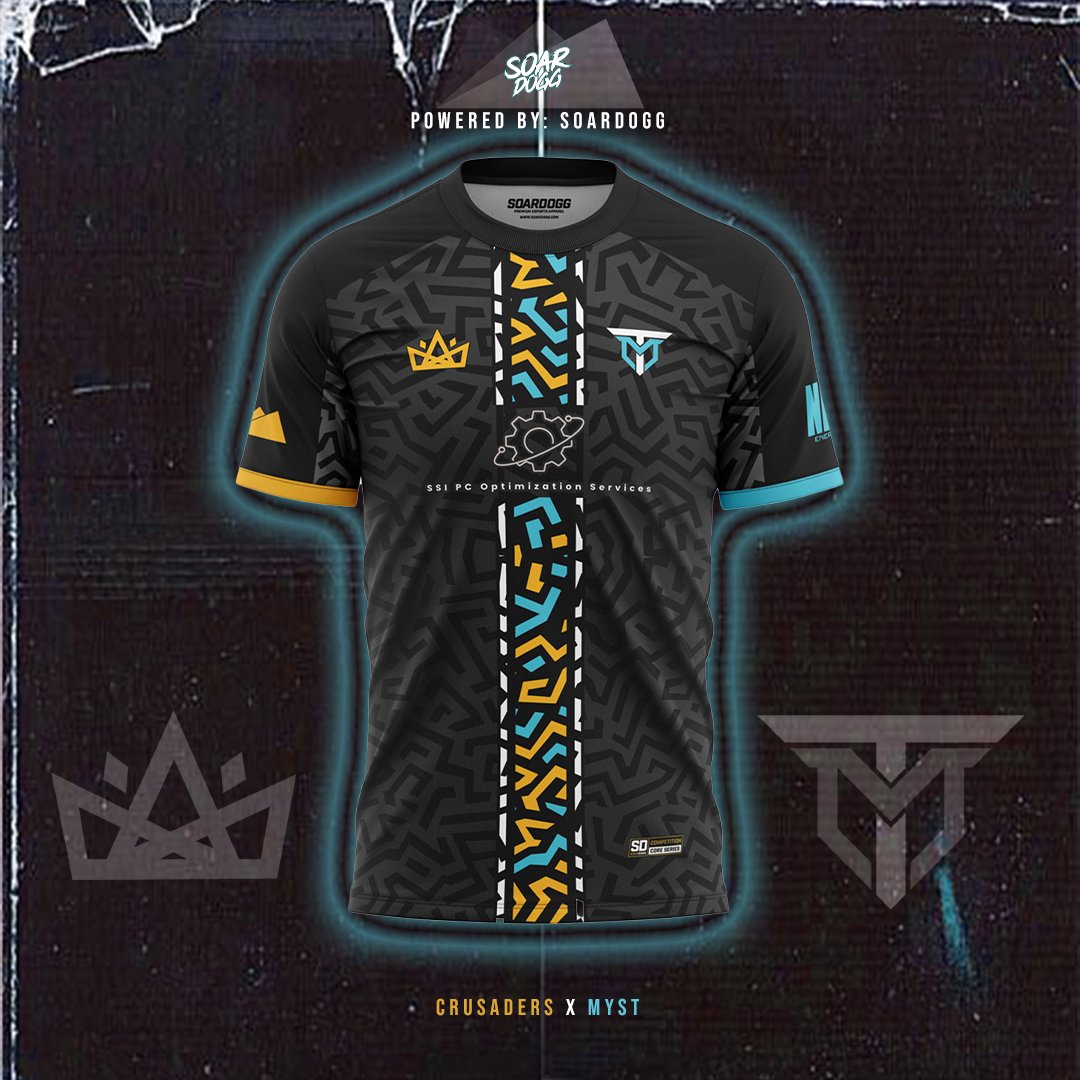 Team Myst (@officialtmyst) on Twitter photo <a href="/OfficialTMyst/">Team Myst</a> x <a href="/CrownCrusaders/">Crown Crusaders</a> Jersey 🔥
Fresh threads for the <a href="/TPCircuit/">The Premier Circuit</a> x <a href="/Destro__Gaming/">Destro Gaming</a> East Coast Takeover LAN 🏆
Powered by: <a href="/SoarDogg/">SoarDogg Apparel</a> 🐐
#RuleTheRealm #FearTheMyst <a href="/OfficialTMyst/">Team Myst</a> x <a href="/CrownCrusaders/">Crown Crusaders</a> Jersey 🔥
Fresh threads for the <a href="/TPCircuit/">The Premier Circuit</a> x <a href="/Destro__Gaming/">Destro Gaming</a> East Coast Takeover LAN 🏆
Powered by: <a href="/SoarDogg/">SoarDogg Apparel</a> 🐐
#RuleTheRealm #FearTheMyst