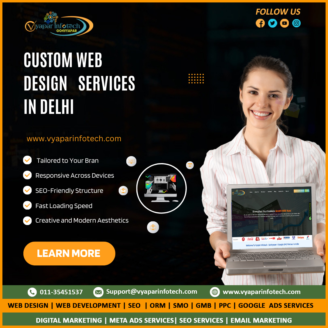VyaparInfotech's tweet photo. 🚀Let us craft a website that not only attracts but also converts visitors into loyal customers! 💻✨
📞 Contact us today!
�� info@vyaparinfotech.com
🌐 https://t.co/uSQ0qAdHxl

#CustomWebDesign #WebDesignExperts #ResponsiveWebDesign #SEOFriendlyWebsite #UniqueWebDesign https://t.co/PUkCv9uAKD