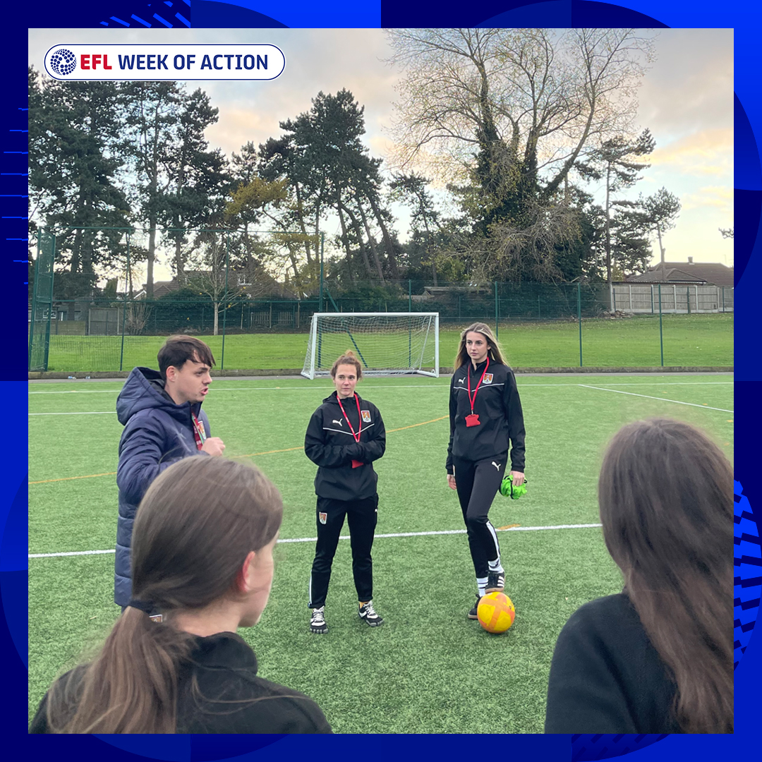 Northampton Town FC Community Trust (@ntfc_ct) on Twitter photo This week <a href="/NTFCWomen/">Northampton Town Women</a>'s players Ruby & Jade visited our Weston Favell Academy Girls #PLKicks session to answer questions & offer some coaching tips!
Thank you for coming down & inspiring the girls who aim to reach your level one day🙌
#EFLWeekofAction | <a href="/EFL/">EFL</a> | <a href="/EFL_Community/">EFL in the Community</a> This week <a href="/NTFCWomen/">Northampton Town Women</a>'s players Ruby & Jade visited our Weston Favell Academy Girls #PLKicks session to answer questions & offer some coaching tips!
Thank you for coming down & inspiring the girls who aim to reach your level one day🙌
#EFLWeekofAction | <a href="/EFL/">EFL</a> | <a href="/EFL_Community/">EFL in the Community</a>