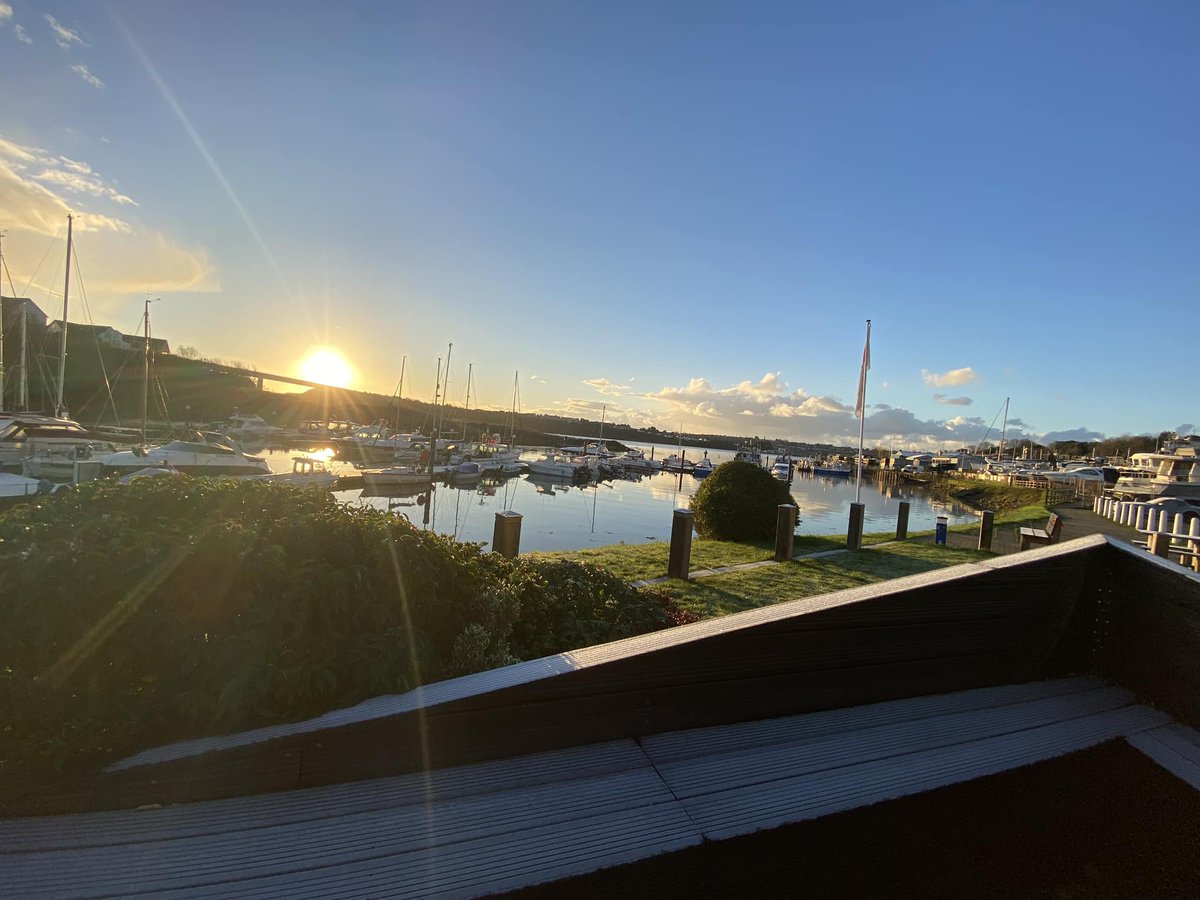 A beautiful crisp morning before the wet and windy weather arrives for the weekend.