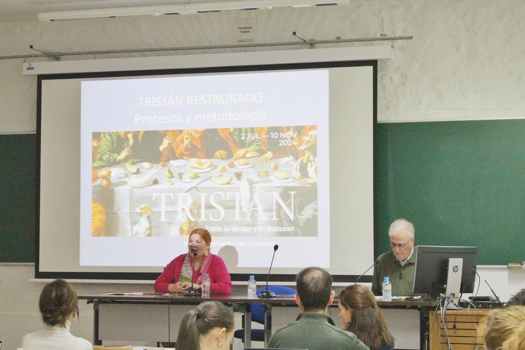 HumanidadesTO's tweet photo. Ayer tuvo lugar en la Facultad la tercera sesión del Seminario de Otoño "Tristán. Entre lo divino y lo humano" https://t.co/Fa21Fts0KO