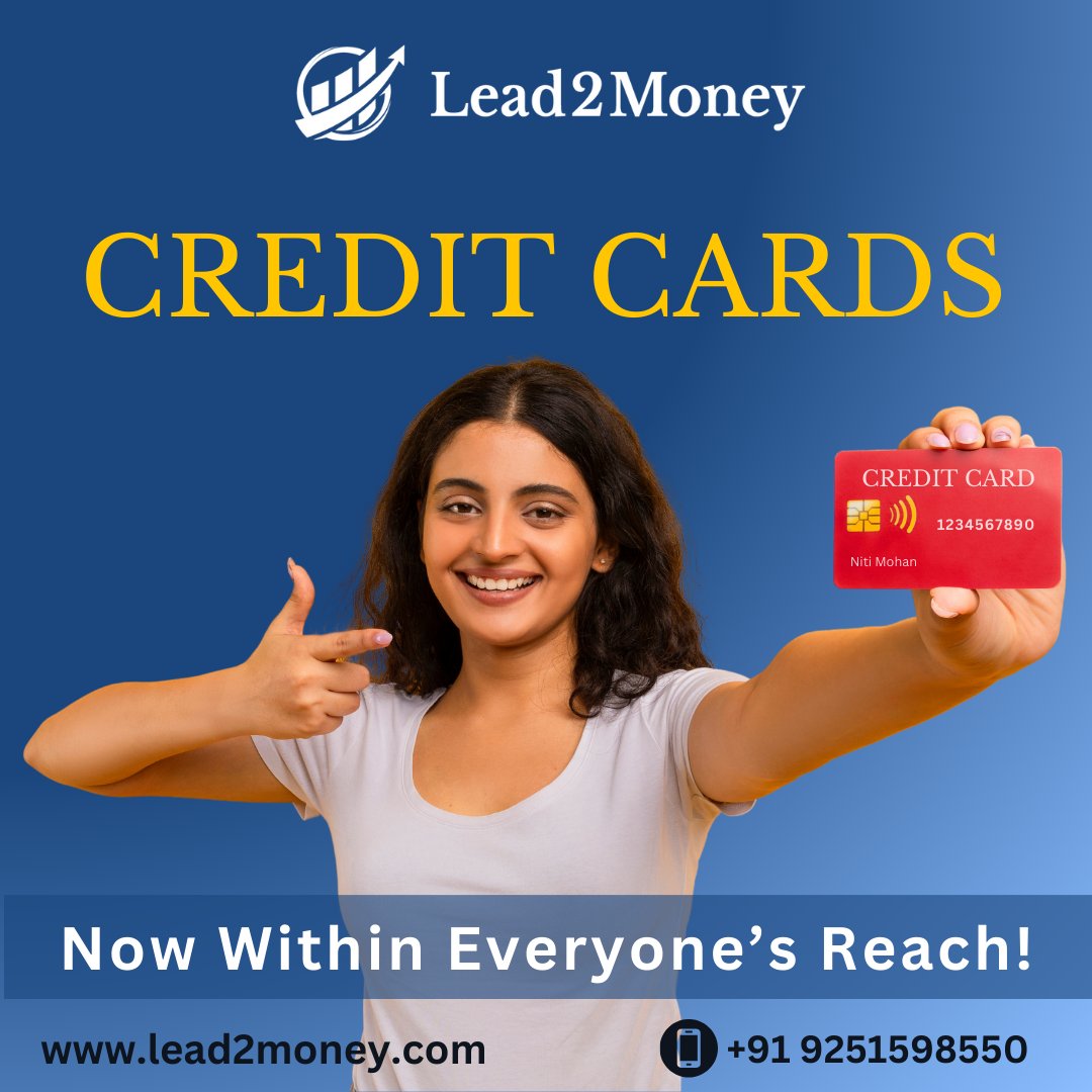 L2MISPL32's tweet photo. "Swipe your way to freedom! ๐ณ Credit Cards: Now Within Everyoneโs Reach! ๐"
โจ #CreditPower #FinancialFreedom #SmartSpending #EasyAccess #Lead2Money #CashlessJourney #MoneyMadeSimple #SmartFinance
Download App
https://t.co/3haIfL5bV5 https://t.co/cBZoTssurX