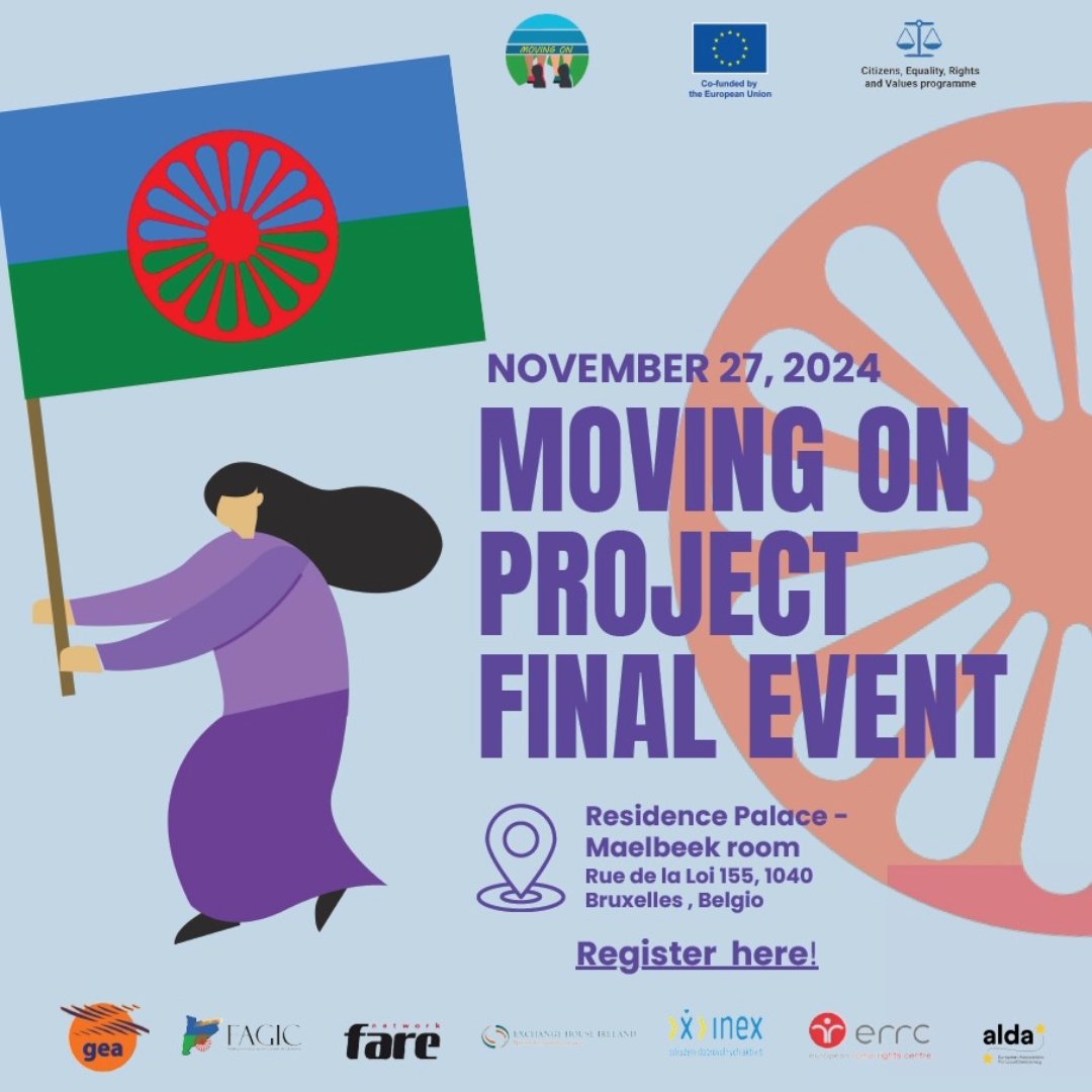 ERRCtweets's tweet photo. 📅 Date: 27 November 2024
📍 Location: Residence Palace (Maelbeek Room), Brussels
📌 We invite you to the final event of the MOVING ON project in Brussels.
REGISTER HERE 👉 https://t.co/um64vpKBWM https://t.co/qceKxrHg5K