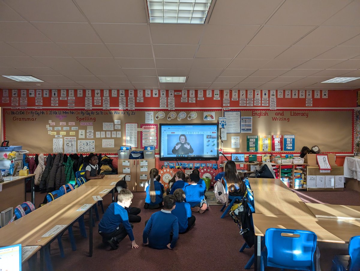 Mrs Watt (@mrswattsmos) on Twitter photo I am with <a href="/P3_SMOS/">P3 SMOS</a> this morning & we are taking part in the World Children's Day 2024 <a href="/eSgoil/">e-Sgoil</a> Children's Assembly.
#WorldChildrensDay
#ClimateAction
#UNCRC #wehaverights
<a href="/SMOSPrimary/">St Margaret of Scotland Primary, LCSC and Nursery</a> <a href="/UNCRC/">Children's Right's</a> I am with <a href="/P3_SMOS/">P3 SMOS</a> this morning & we are taking part in the World Children's Day 2024 <a href="/eSgoil/">e-Sgoil</a> Children's Assembly.
#WorldChildrensDay
#ClimateAction
#UNCRC #wehaverights
<a href="/SMOSPrimary/">St Margaret of Scotland Primary, LCSC and Nursery</a> <a href="/UNCRC/">Children's Right's</a>