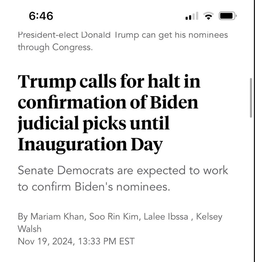 You'll recall that the Senate confirmed Aileen Cannon - you know, the judge who magically made Trump's stolen docs case go away - after Trump lost in 2020.
