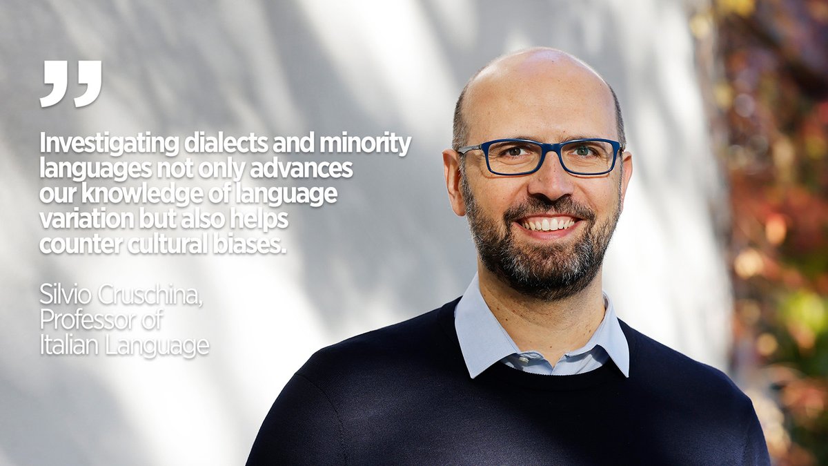 Uudet professorit juhlaluennoivat 4.12.

<a href="/SilvioCruschina/">Silvio Cruschina</a>: The languages of Italy: Navigating linguistic diversity between national and regional languages
Aika: 14:30
Paikka: Studium, Fabianinkatu 33, 3. krs
Suoratoisto: video.helsinki.fi/unitube/live-s…

👉helsinki.fi/fi/tutustu-mei…