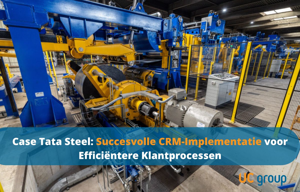 Succesvolle CRM-implementatie bij Tata Steel Tubes door UC Group: klantinformatie centraal toegankelijk, verhoogde efficiëntie en betere klanttevredenheid. 
Meer weten? Kijk op ucgroup.nl 

#case #logistiek #productie #UCgroup