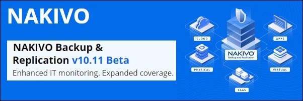 NoLabNoPartY's tweet image. [ Blog ] Nakivo v10.11 beta with enhanced IT Monitoring bit.ly/3O4OCSz #filesystemindexing #itmonitoring #oraclerman