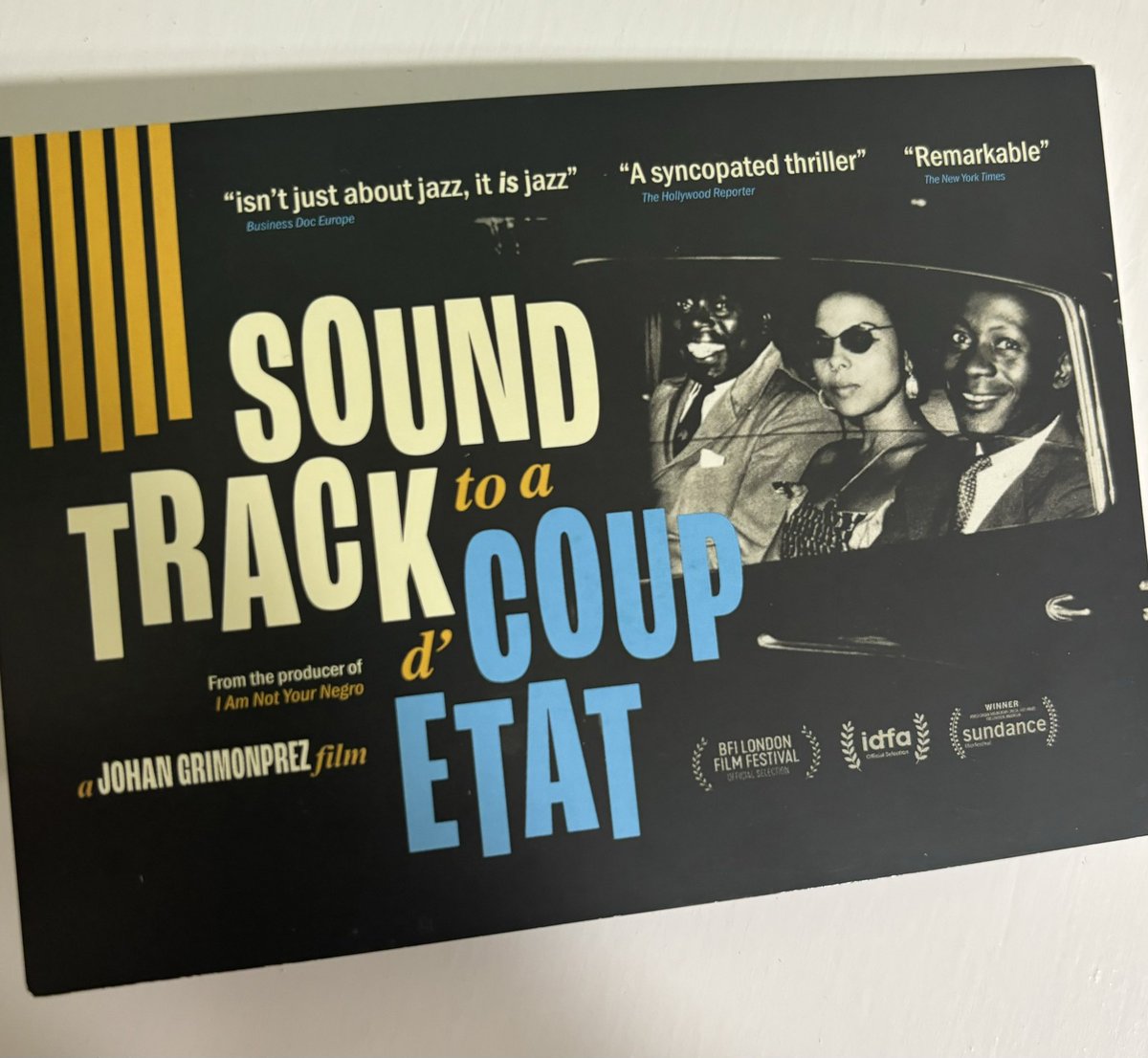 Saw Johan Grimonprez’s archival essay film, “Soundtrack to a Coup d’Etat” yesterday. When Congolese independence, anticolonialism, and Cold War geopolitics are anchored by Jazz rhythm. Must watch!  youtu.be/_RwLdIiZk_8?si…