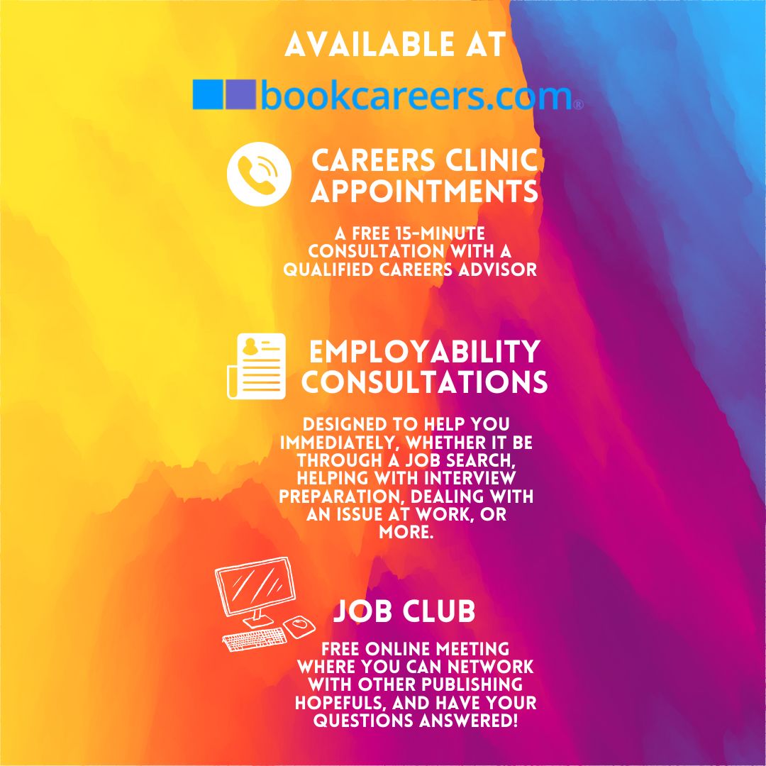 Are you hoping to start a career in #publishing? You might be following along with #WorkInPublishing week. Well, at bookcareers, every week is work in publishing week! Here are some of the things we do year round. #JobsInBooks #PublishingHopefuls #bookcareers