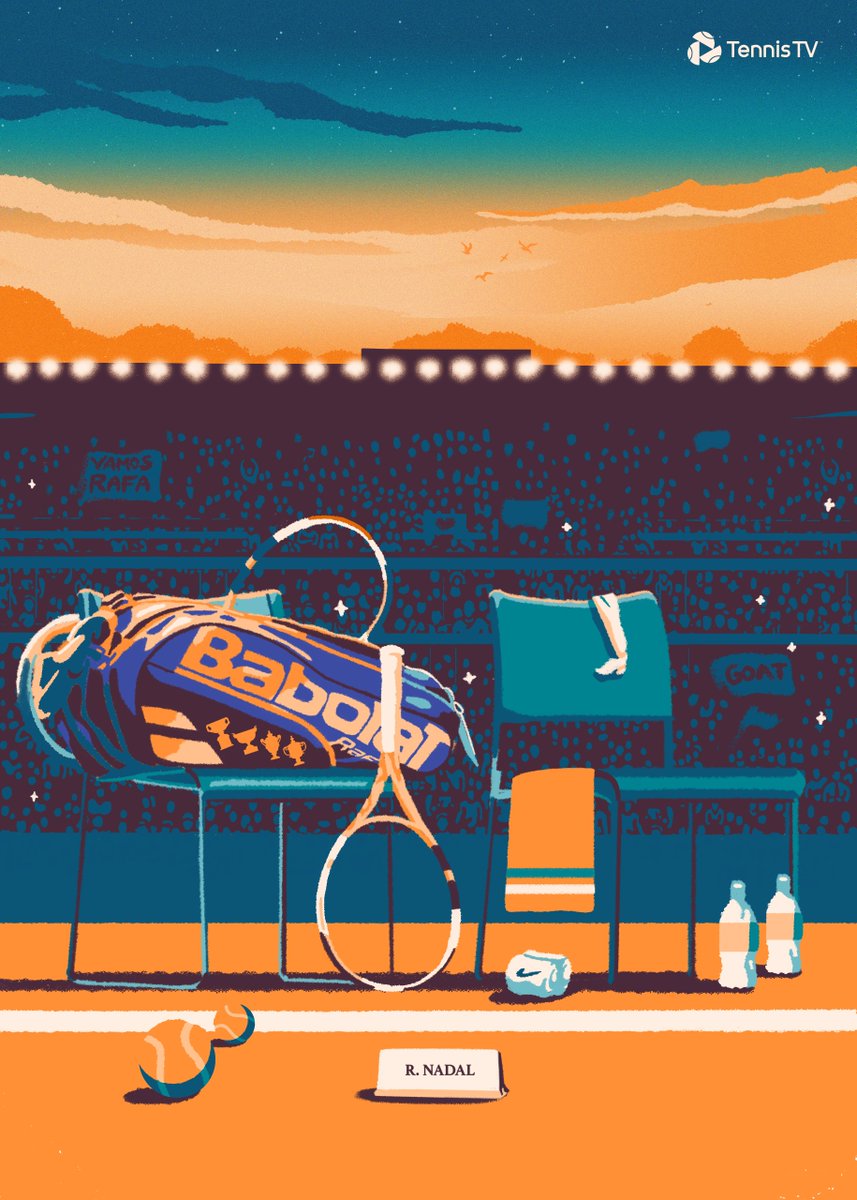 There's something missing now in tennis.

🥺