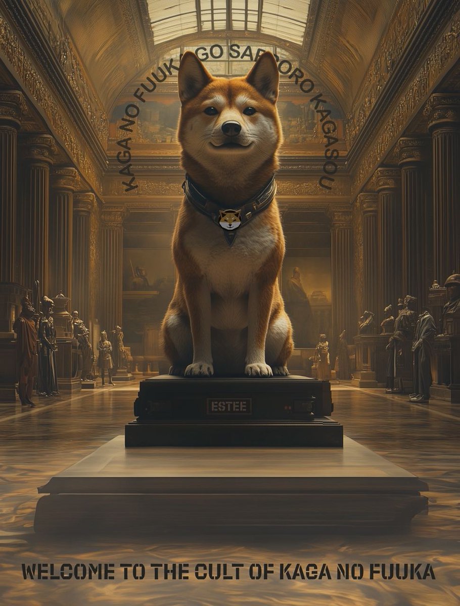 Welcome to the KULT OF KAGA

$Estee

The face behind $SHIB