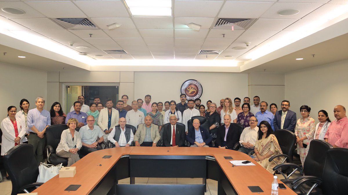 On 19 Nov 2024, PGICH, Noida welcomed the esteemed team from the World Federation of Hemophilia (WFH), led by Dr. Glenn Pierce, Vice President, Medical, WFH. The visit included discussions with patients, families, and healthcare professionals, with over 100 attendees.  

Key