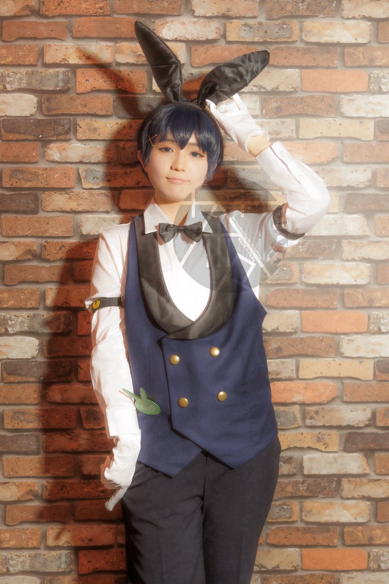 コスプレ＊ ブルーロック/潔世一 バニーボーイ👯‍♂️ 📸:茶々。 #茶々