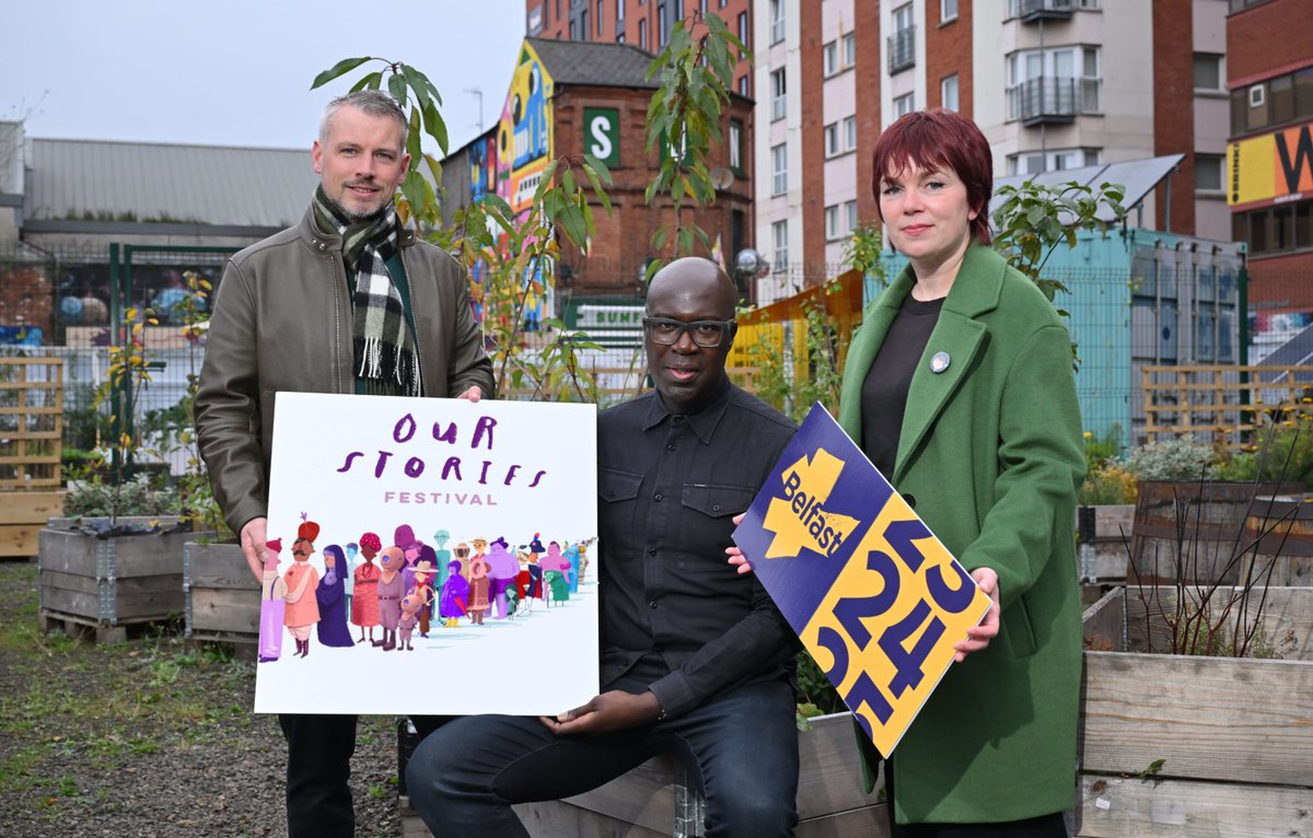 Belfast City Council (@belfastcc) on Twitter photo This weekend's Our Stories Festival with <a href="/nerve_centre/">Nerve Centre</a> & <a href="/niscifest/">NI Science Festival</a> offers workshops & talks, focused on people, place & planet for #Belfast2024
Book now to hear from presenter <a href="/ChrisGPackham/">Chris Packham</a>, illustrator <a href="/OliverJeffers/">Oliver Jeffers</a> & <a href="/edenproject/">Eden Project</a>'s Sir Tim Smit
➡️ ow.ly/WJp450U8QYH This weekend's Our Stories Festival with <a href="/nerve_centre/">Nerve Centre</a> & <a href="/niscifest/">NI Science Festival</a> offers workshops & talks, focused on people, place & planet for #Belfast2024
Book now to hear from presenter <a href="/ChrisGPackham/">Chris Packham</a>, illustrator <a href="/OliverJeffers/">Oliver Jeffers</a> & <a href="/edenproject/">Eden Project</a>'s Sir Tim Smit
➡️ ow.ly/WJp450U8QYH