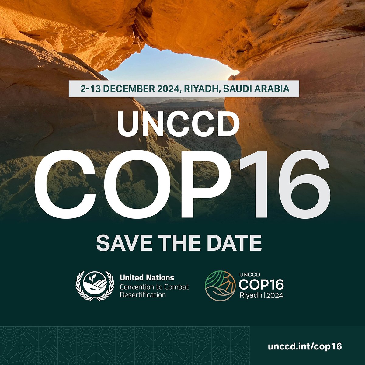 Copernicus EMS (@copernicusems) on Twitter photo These outcomes will be at the centre of further discussions at <a href="/UNCCD/">UN Land and Drought</a> #COP16 in #Riyadh 🇸🇦, which will be attended by our #Drought Team
These discussions will guide international efforts to improve drought resilience and response strategies 🚷
🔗unccd.int/cop16 These outcomes will be at the centre of further discussions at <a href="/UNCCD/">UN Land and Drought</a> #COP16 in #Riyadh 🇸🇦, which will be attended by our #Drought Team
These discussions will guide international efforts to improve drought resilience and response strategies 🚷
🔗unccd.int/cop16