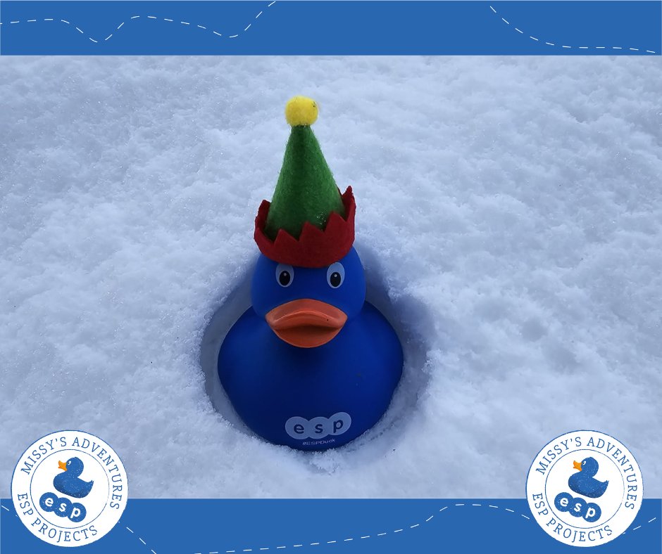 espduck's tweet image. ❄️SNOW DAY❄️
Missy Duck had a great time in the snow yesterday making snowmen and snow ducks knowing her business was still running as her staff are well equipped to work from anywhere.
Let us help you with your remote workers...
#espprojects #ESPDuck