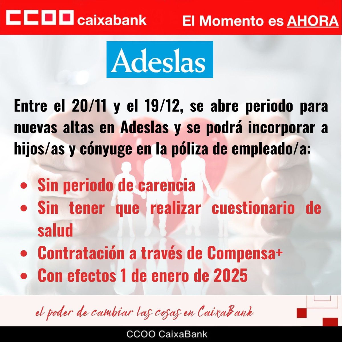 Nueva ventana de adhesión a Adelas