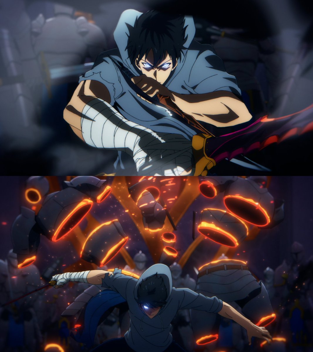 Crunchyroll_de's tweet photo. Der Hype für Staffel 2 von Solo Leveling ist 🆙🔥 https://t.co/m6zzvasiIq