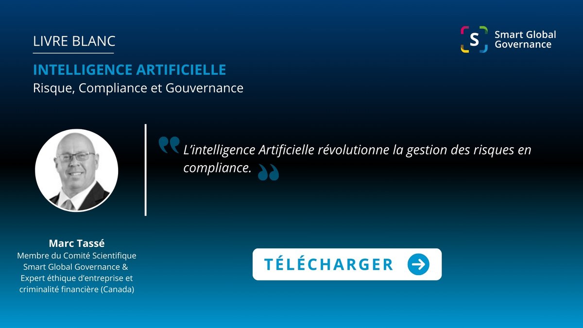 ⚖️ L'intelligence artificielle révolutionne la #compliance
Votre entreprise utilise-t-elle l’IA pour gérer les risques en matière de compliance ? 

📘 Vous voulez en savoir plus ? Téléchargez le livre blanc : zurl.co/QLSX