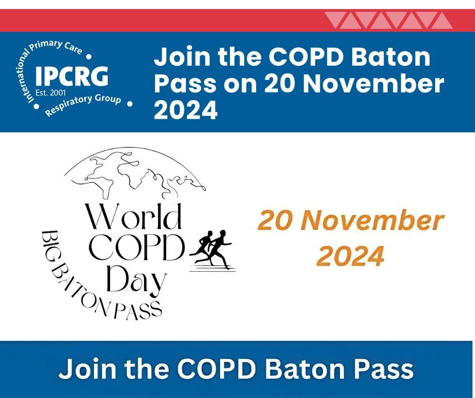 The COPD Baton pass returns this 20 November 2024 - a live, global broadcast bringing together the COPD community to elevate awareness and make a global impact one lung-friendly exercise at a time.

Learn more at:

buff.ly/3CtrUk2