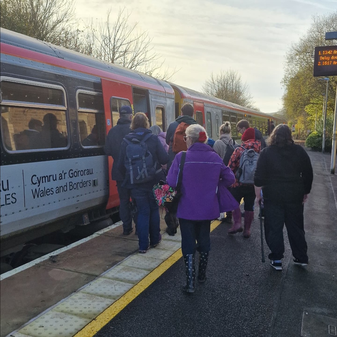 We recently enjoyed an #AutumnWalk in #LlanwrtydWells with <a href="/MNPowysMind/">Mid and North Powys Mind</a>, guided by <a href="/QuietWalks/">Quiet Walks -Lisa</a>, as part of our #CommunityConnections Project. The group usually walks in #Llandrindod every Monday, so this was a great opportunity for them visit another Victorian #SpaTown.
