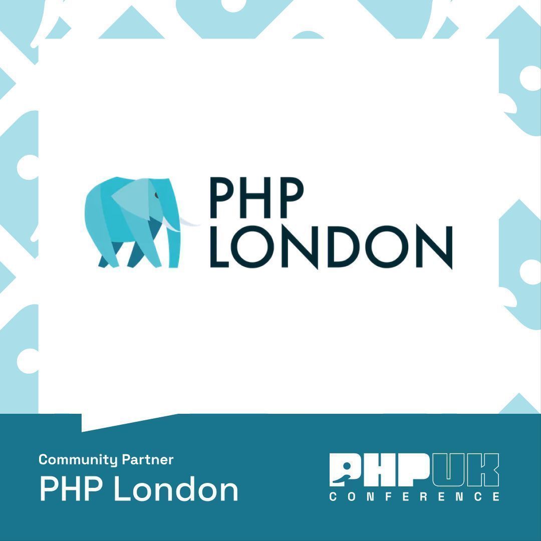 Sponsor Announcement 🚨 

We're thrilled to have <a href="/PHPLondon/">PHP London</a> join us as community partners for PHP UK Conference 2025.

It's important to us to have community groups involved in our events. If you're interested in joining us next year, get in touch! 

buff.ly/4fqKFDr