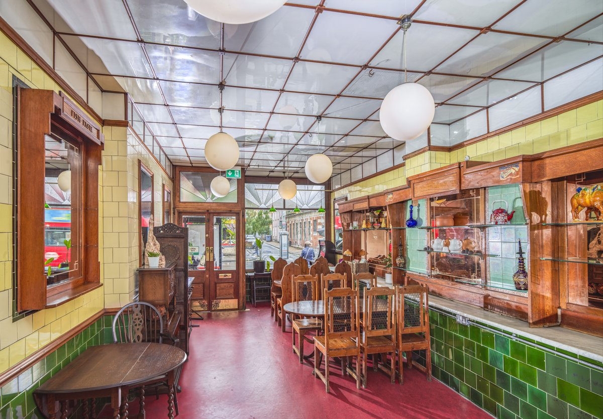 The former Kennedy’s butchers on Walworth Street, Walworth, London, is a well-preserved example of a 1920s Art Deco shop. 🍖

We provided a grant in 2022 for the restoration of the interior and shopfront, carried out in partnership with <a href="/lb_southwark/">Southwark Council</a>.

#HeritageAtRisk