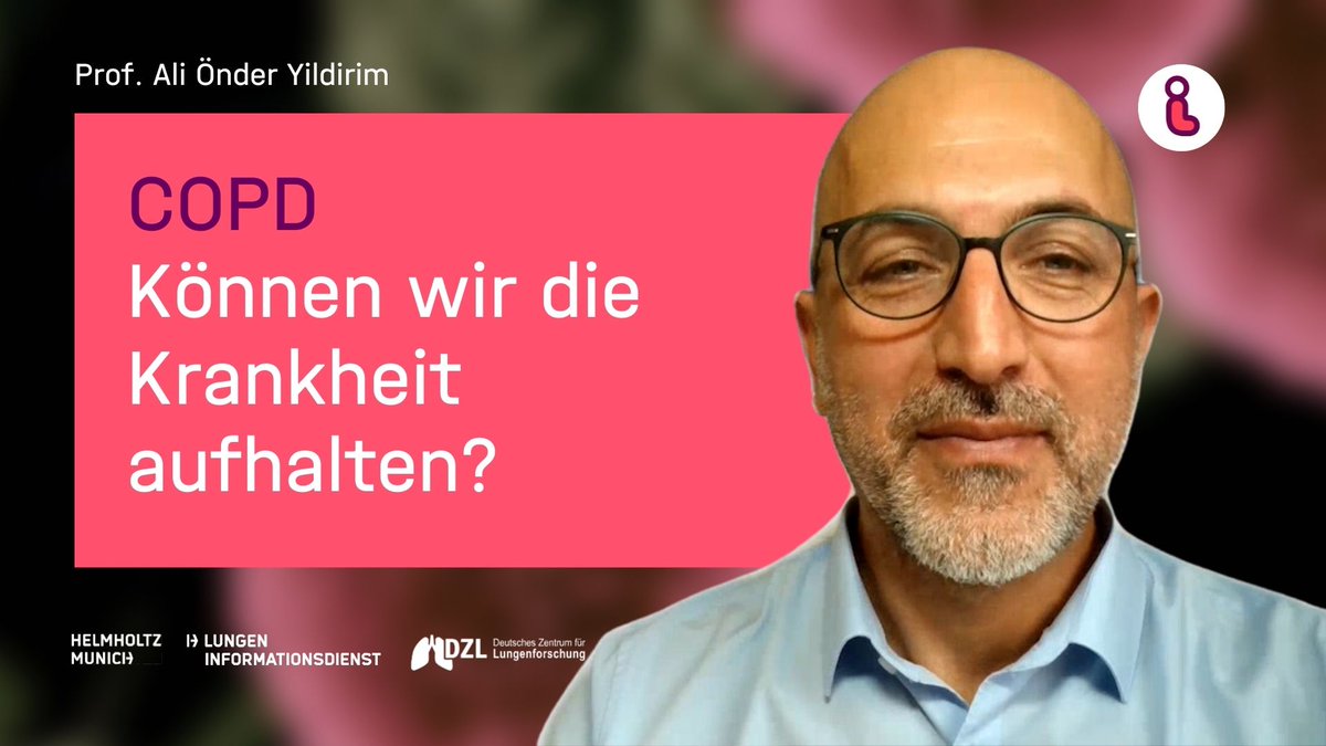 Lungeninfodienst (@lungeninfo) on Twitter photo 📢Heute ist #WeltCOPDTag. Noch ist COPD nicht heilbar. Doch Forschende wie <a href="/AlionderCPC/">Önder Yildirim</a> von <a href="/HelmholtzMunich/">Helmholtz Munich | @HelmholtzMunich</a> arbeiten daran, dass sich dies eines Tages ändert.
Wie er zukünftig COPD aufhalten will, erklärt er hier: youtu.be/G0SOHO6SjNM
#COPD
#Lunge 📢Heute ist #WeltCOPDTag. Noch ist COPD nicht heilbar. Doch Forschende wie <a href="/AlionderCPC/">Önder Yildirim</a> von <a href="/HelmholtzMunich/">Helmholtz Munich | @HelmholtzMunich</a> arbeiten daran, dass sich dies eines Tages ändert.
Wie er zukünftig COPD aufhalten will, erklärt er hier: youtu.be/G0SOHO6SjNM
#COPD
#Lunge
