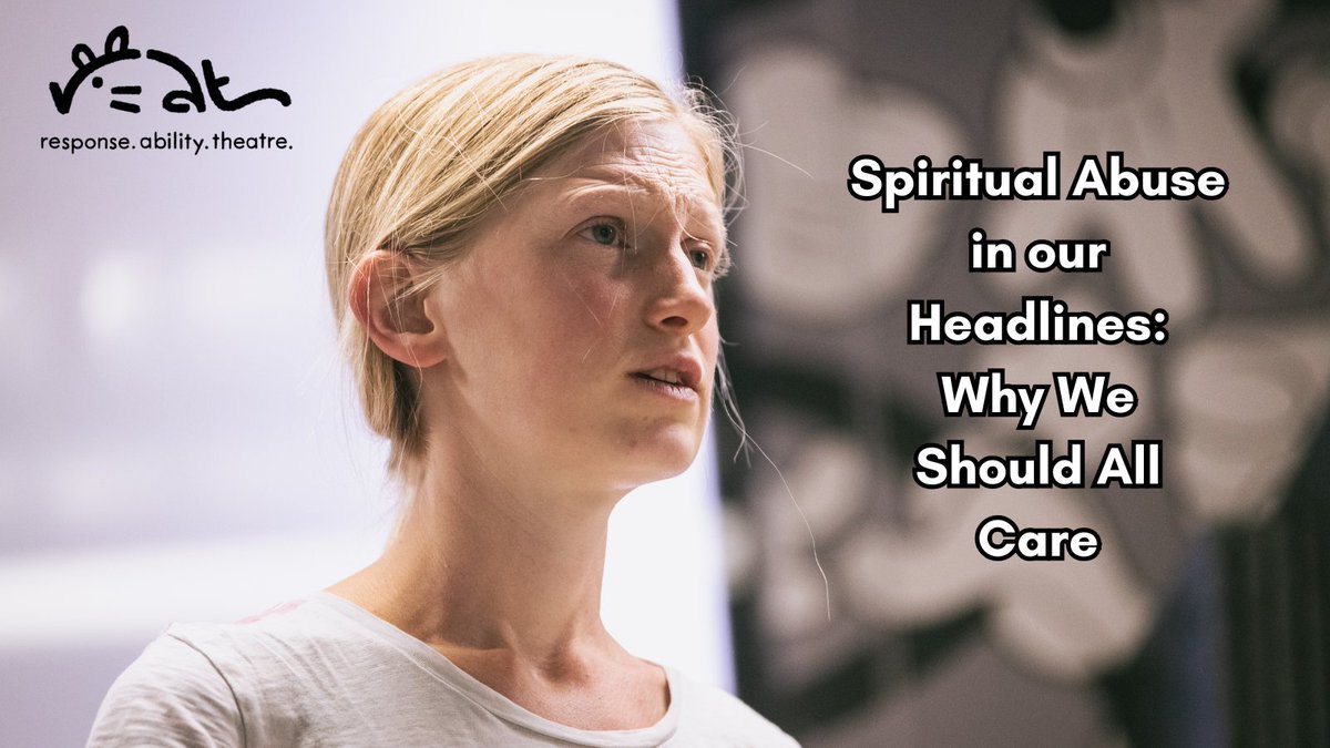 Blog post here: responseabilitytheatre.com/post/spiritual…

Copied out in images on a thread because we really want you to read it 🧡