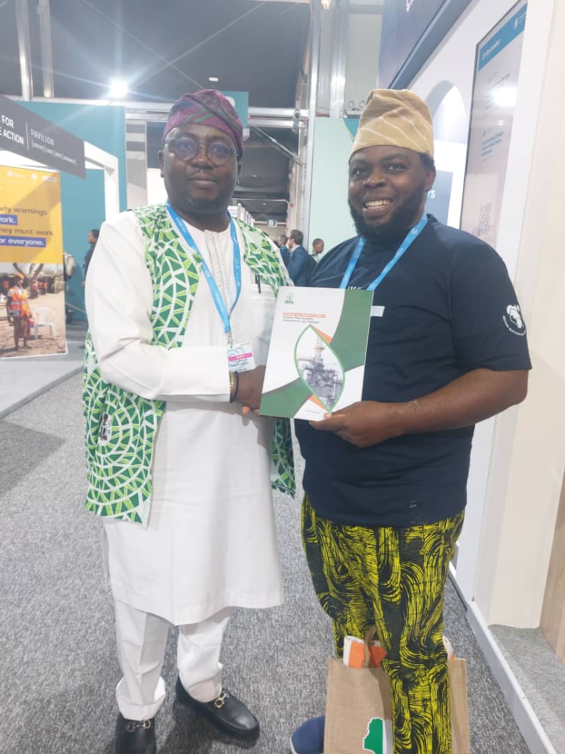 HEDA Resource Centre (@hedagenda) on Twitter photo #COP29Baku: Our Executive Secretary, Sulaimon Arigbabu <a href="/walearigbabu/">Sulaimon Arigbabu</a>, presents HEDA's Energy Transition Plan Audit to Mr. Olatunji Yusuf <a href="/tunjie_yusuf/">Olatunji Yusuf</a> of the Islamic Development Bank <a href="/isdb_group/">IsDB Group</a>, on the sidelines of #COP29 in Baku, Azerbaijan.
#EnergyTransition #HEDAatBaku #COP29Baku: Our Executive Secretary, Sulaimon Arigbabu <a href="/walearigbabu/">Sulaimon Arigbabu</a>, presents HEDA's Energy Transition Plan Audit to Mr. Olatunji Yusuf <a href="/tunjie_yusuf/">Olatunji Yusuf</a> of the Islamic Development Bank <a href="/isdb_group/">IsDB Group</a>, on the sidelines of #COP29 in Baku, Azerbaijan.
#EnergyTransition #HEDAatBaku