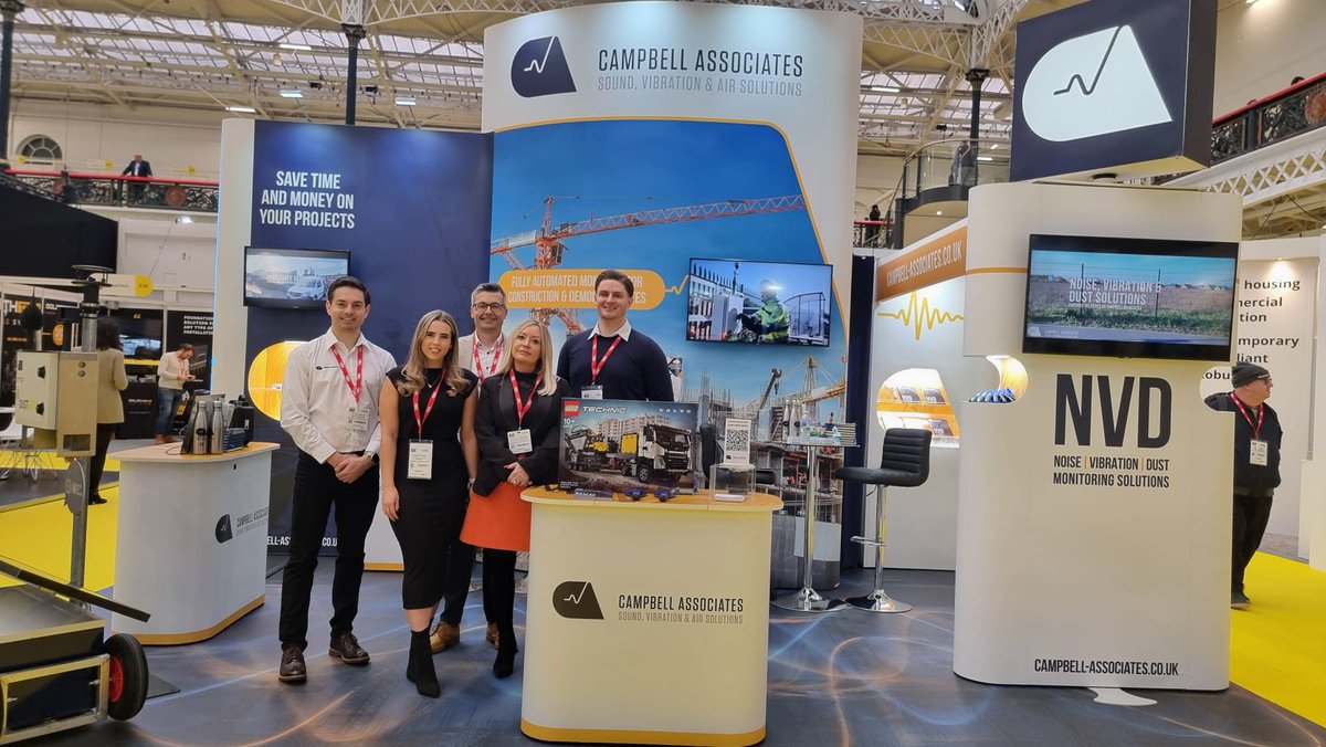 The team are ready and excited to see everyone at <a href="/LondonBuildExpo/">London Build</a> today! If you're attending make sure to pop by hashtag#F30 and see the team! 
#environmentalmonitoring #construction #demolition #monitoring